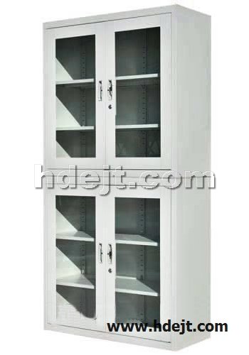 點(diǎn)擊查看商品:玻璃平開門書柜